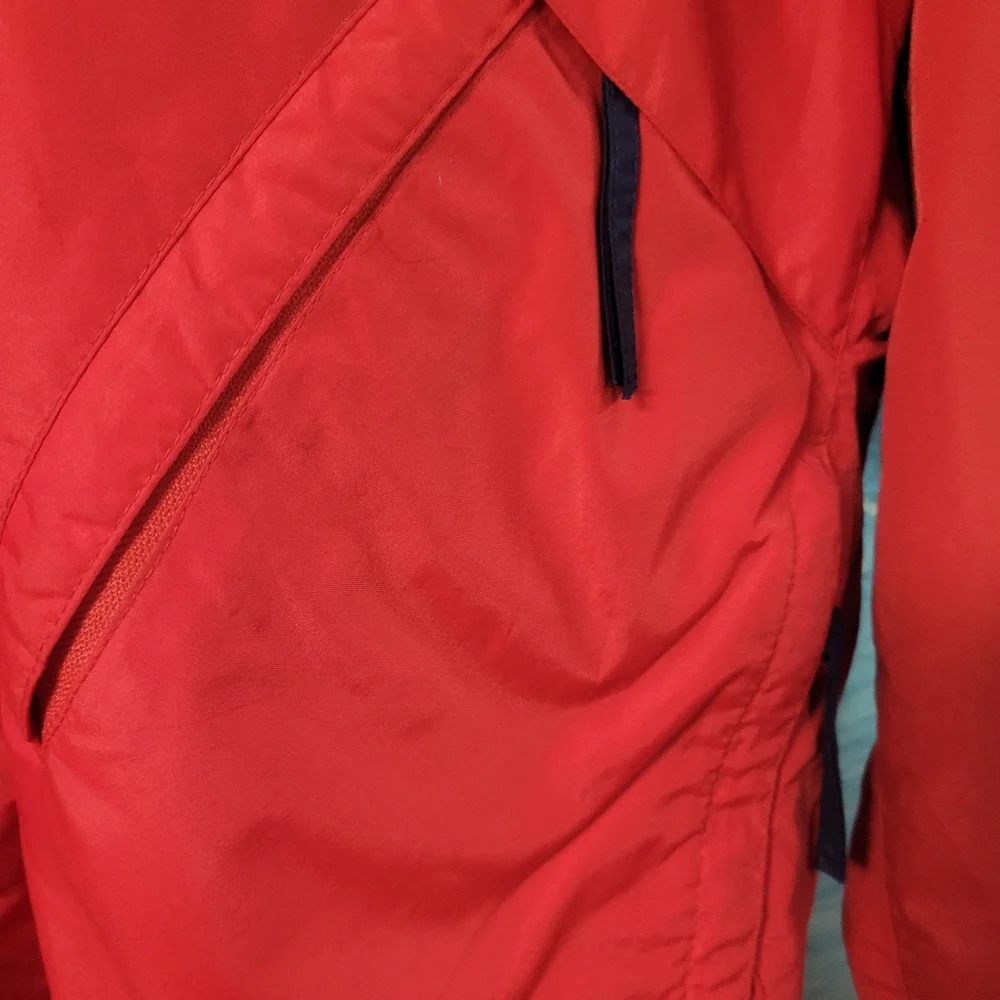 Vintage Columbia Red‎ Whirlibird Jacket Mens Size Medium Shell only